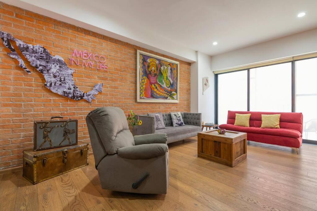 Apartment Lovely 3-bedrooms With Pool In La Roma Norte *