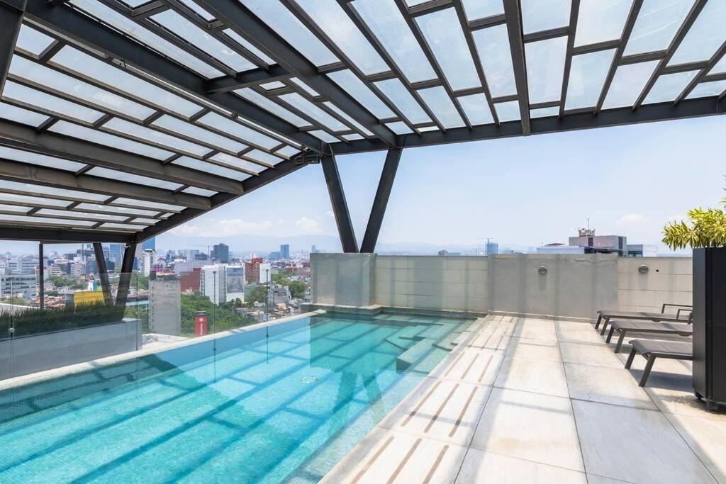 Lovely 3-bedrooms With Pool In La Roma Norte Apartment Mexico City