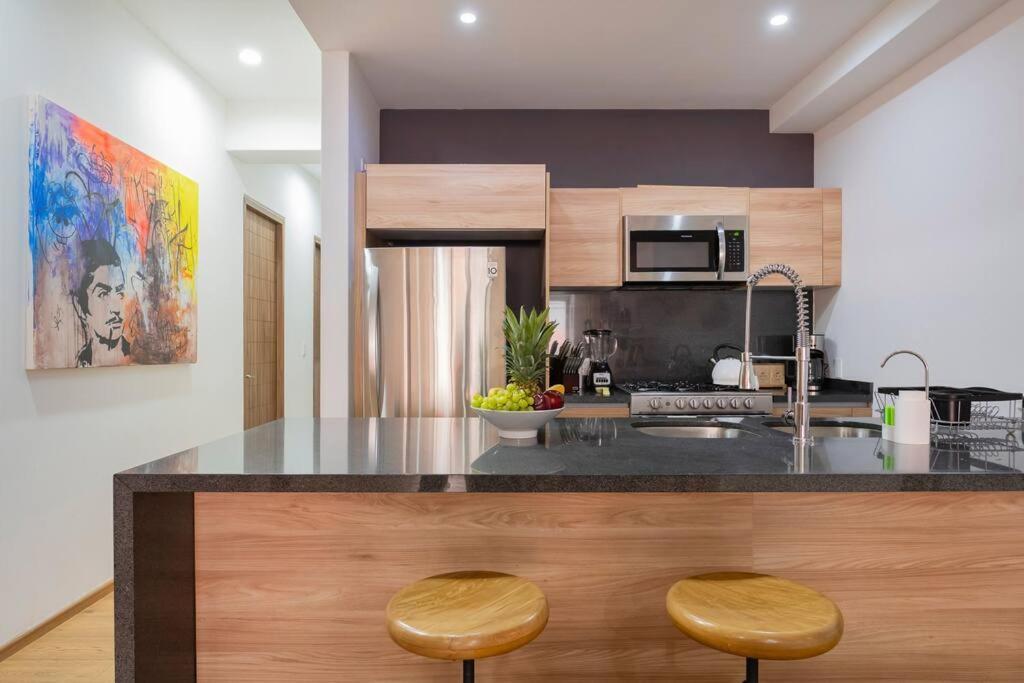 Lovely 3-bedrooms With Pool In La Roma Norte Mexico City
